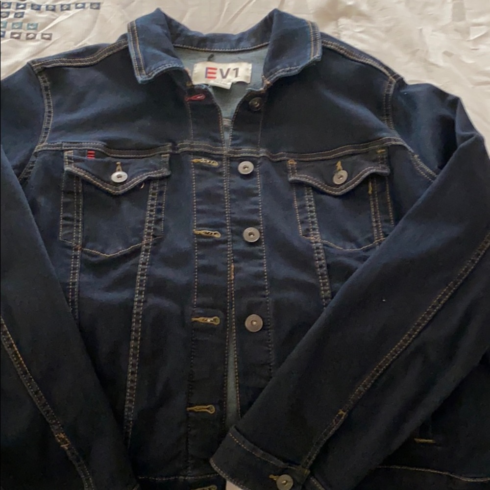 Ellen Degeneres Dark-wash Denim Jacket